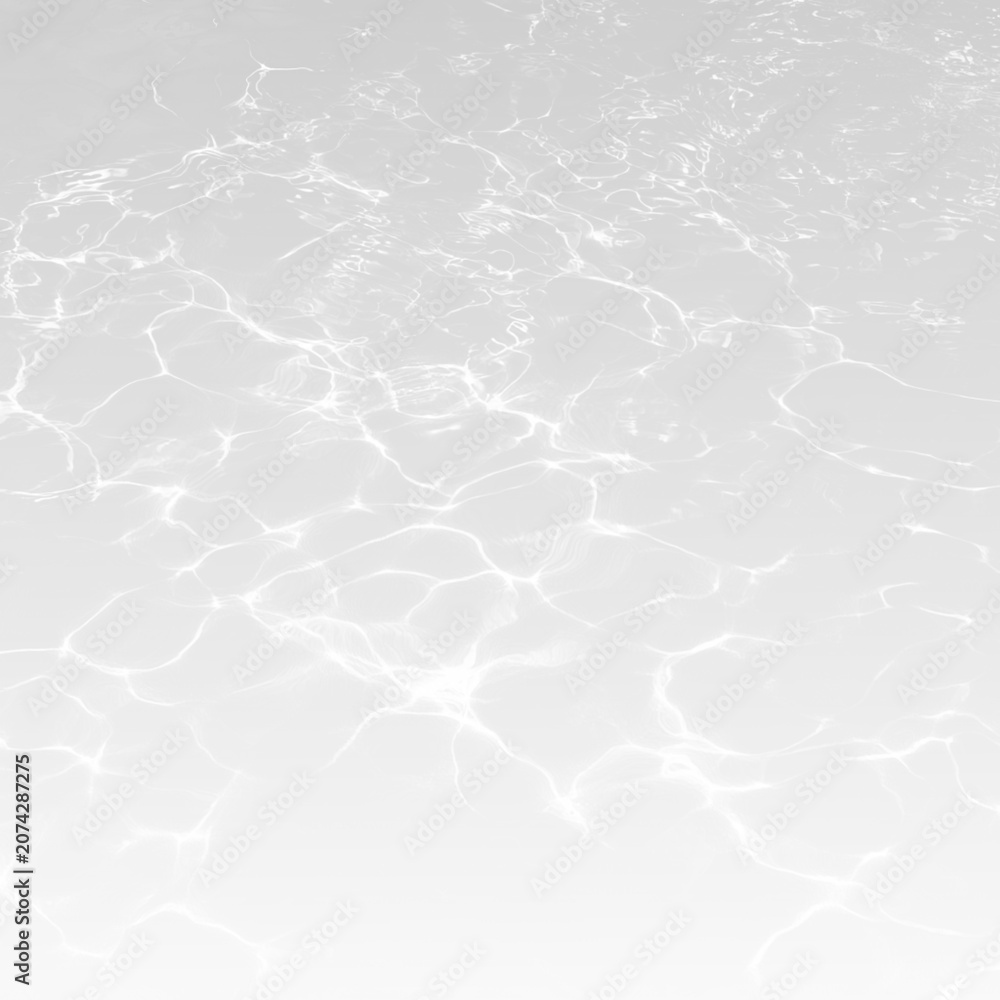 Fototapeta premium Transparent png of white water wave texture overlay on calm clear surface with natural ripples and shining pattern abstract closeup background for summer pool nature design and presentation splashes