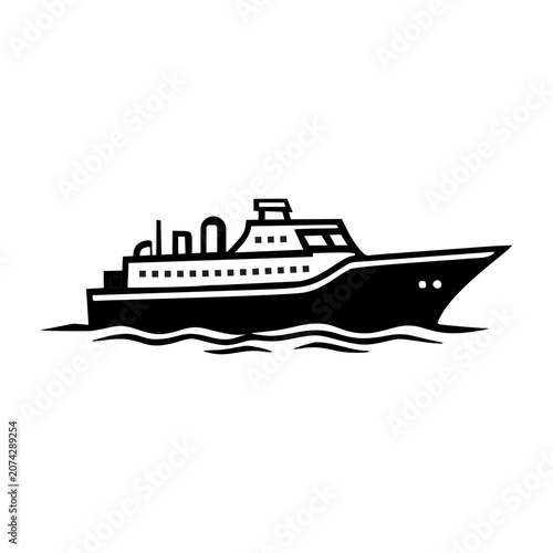 Fotografie coast guard vector icon illustration
