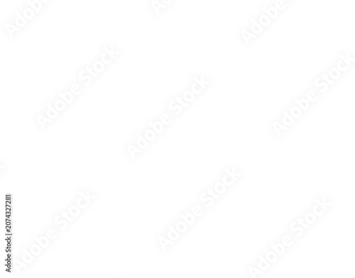 Bilde på lerret Realistic spider web isolated on transparent background