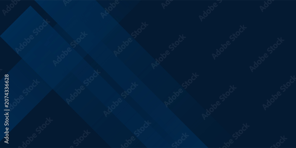 Obraz premium Abstract background gradient dark navy blue banner simple abstract