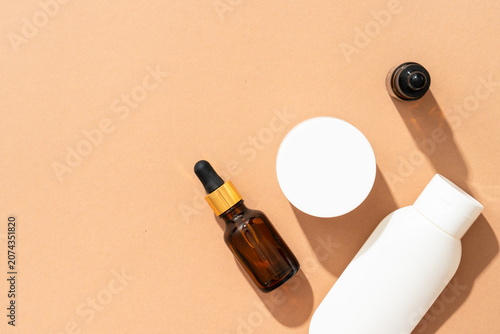 Natural cosmetic background...