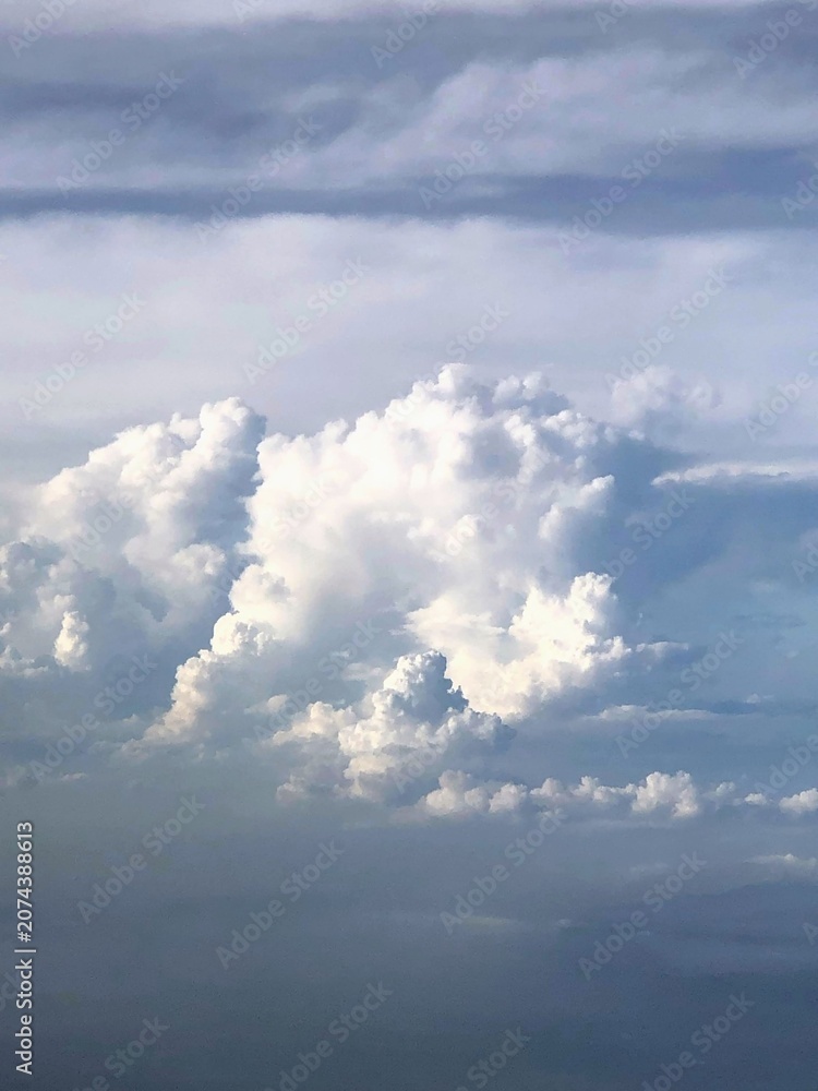 Fototapeta premium blue sky with clouds
