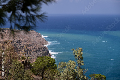 The beauty of Sicilian landscape, Italy. San vito lo capo, saline genna, art and villages