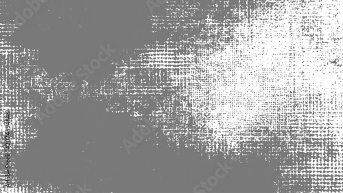 Valokuva abstract gray and white textured background with rough crosshatched woven patter