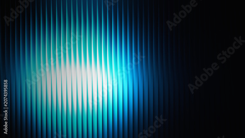 Abstract blue vertical light rays background