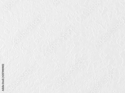 Abstract clean white texture wall 3d rendering illustration. Rough structure surface as paper, plaster or cement background for text space creative design artwork.