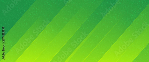 abstract green banner background with diagonal stripes and dot halftone