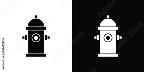 Obraz na płótnie Fire hydrant icon