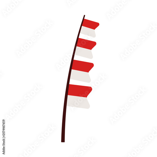 Indonesian Pennant Banner Decoration