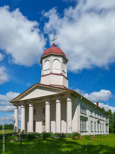 Drusti Lutheran Church in Latvia