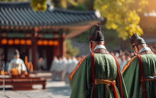 Traditional Ceremony Celebrating Ancestral Heritage in Confucian Context