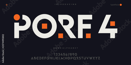 Futuristic Gaming Font for Esport Logo and Cyber Technology Design