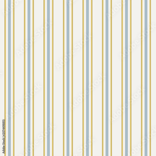 Stripes seamless pattern. Vertical multicolored stripes on the light background. Vector summer illustration. Geometric pattern with vintage stripes. Surface design, fabric printing, gift wrap.