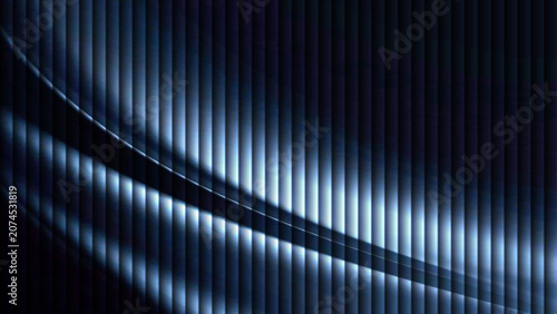 Futuristic abstract blue digital wave lines background design