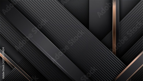 Modern Black Abstract Background