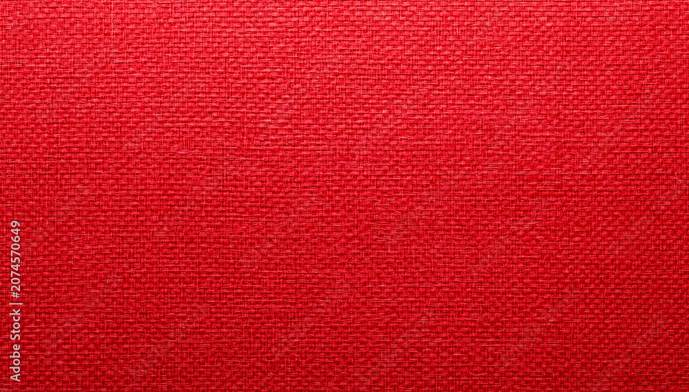 Fototapeta premium Vibrant Red Fabric Texture Background High Resolution Textile Surface Pattern for Graphic Design and Professional Wallpaper Projects