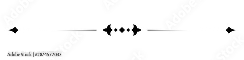 Vintage decorative line, text dividers, line border. Lines separators, borders, vintage dividers, underline elements. PNG available, vector