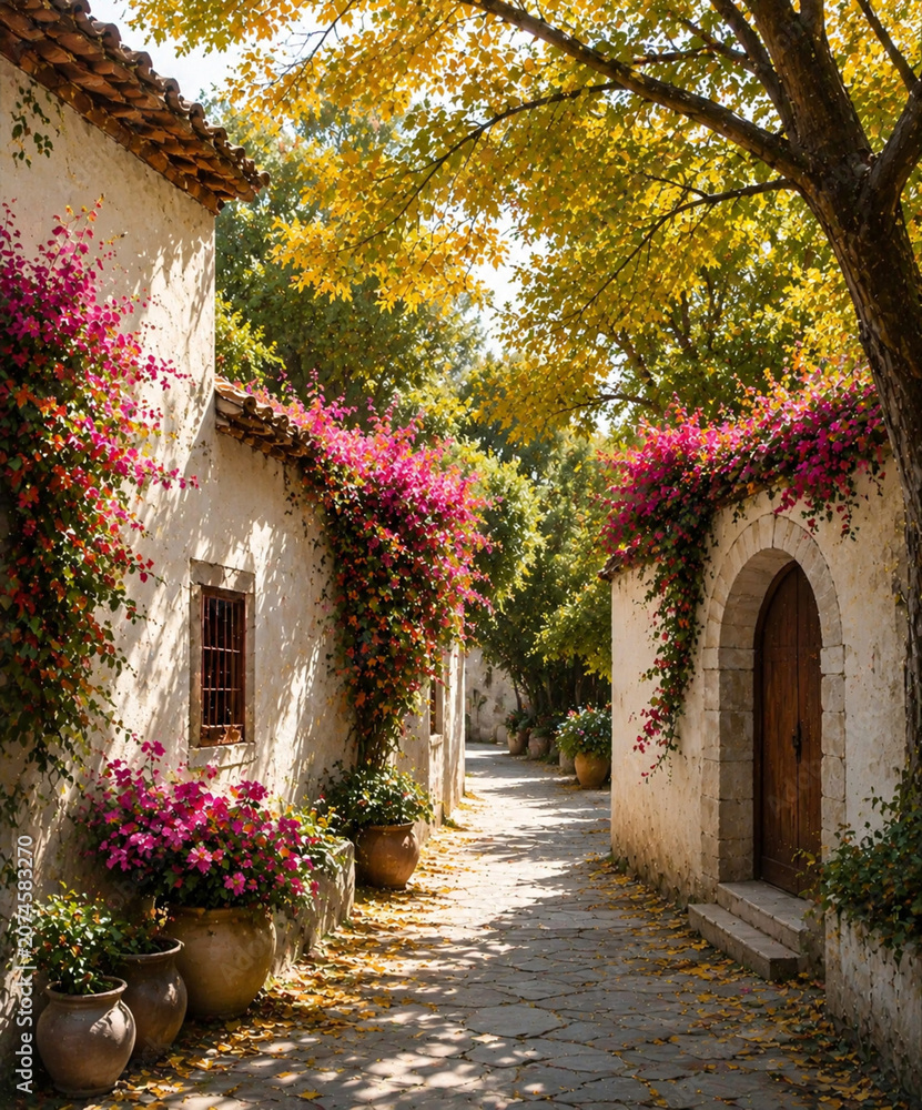 Obraz premium alley in the old town