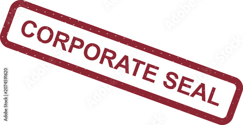 Photos Official Corporate Verification Seal Authenticate Business Documents for Trust v