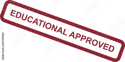 Official Accredited Educational Certification Trusted Verified Compliant vector illustration