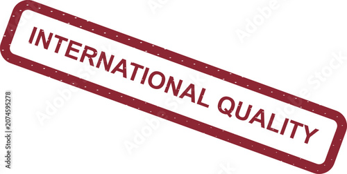Bild auf Leinwand Global Standard Certification Worldwide Benchmark for Excellence Compliance