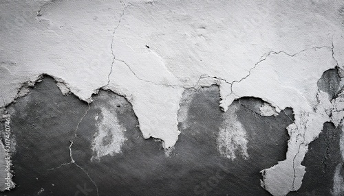 Abstract White Black Gray Grunge Cement Wall Texture Background