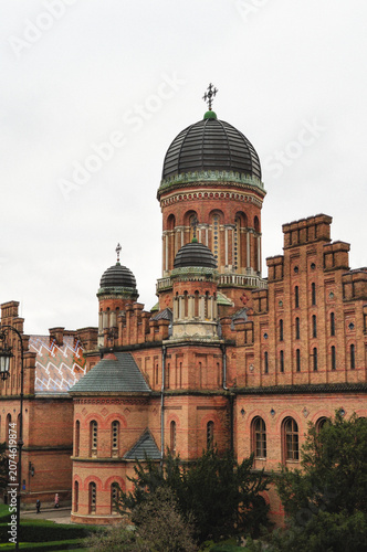 Принти на полотні old church of chernivtsi national university ukraine