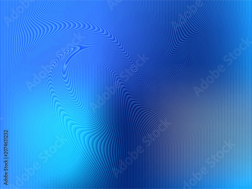 Abstract blue background, with flowing vertical, lines, creating a, wavy, liquid-like distortion, effect across a, gradient surface