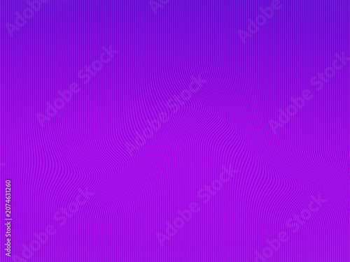 Number 10 silhouette formed by vertical wavy lines on a vibrant purple background, abstract pattern digit