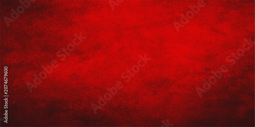 Schilderij op canvas vibrant abstract background with a rich, textured deep red hue, evoking passion and intensity