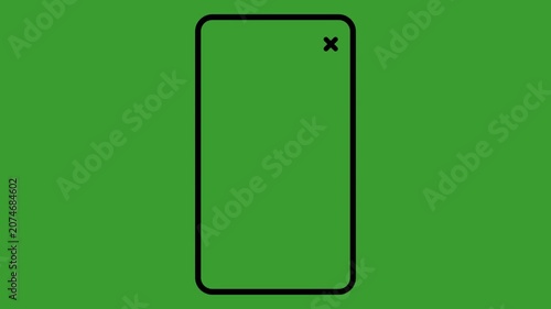 Vertical screen