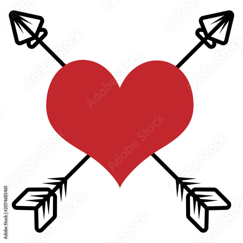 Decorative Boho Arrows Arrowheads Vector Design