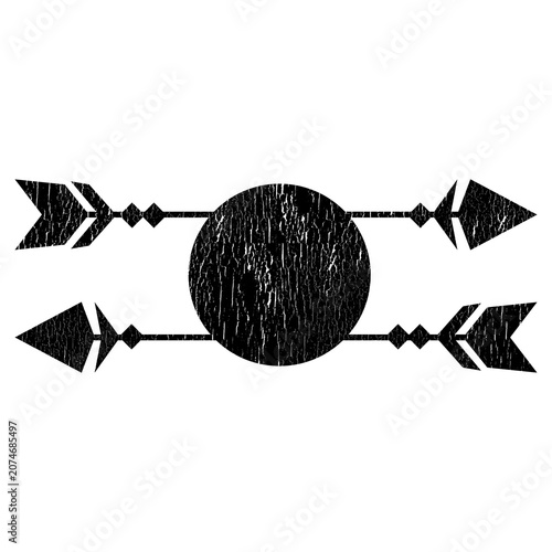 Decorative Boho Arrows Arrowheads Vector Design