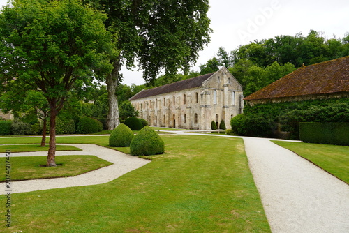 Obraz na plátne Forge of Abbey of Fontenay, a former Cistercian abbey near Montbard