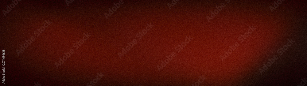 Fototapeta premium Modern wide grainy texture background with elegant dark red brown and black shades
