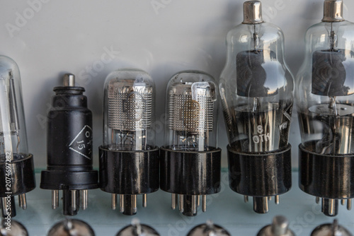 Canvas-taulu Vacuum electronic radio tubes