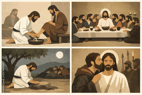 Φωτογραφία Jueves Santo momentos clave de Jesús