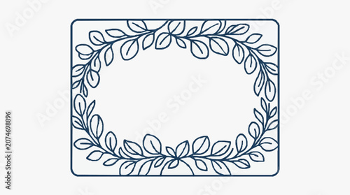 Intricate black and white floral illustration design.