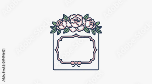 Intricate floral wreath with decorative ribbon bow.