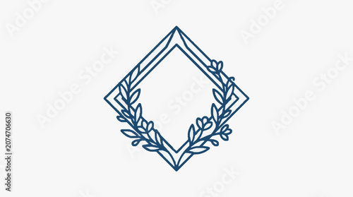 Intricate geometric diamond pattern design illustration.