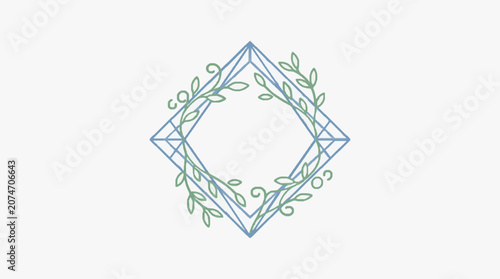 Intricate geometric snowflake pattern design.