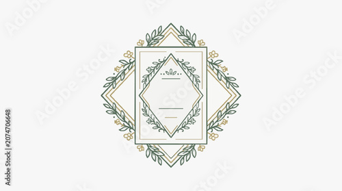 Intricate geometric diamond pattern design illustration.