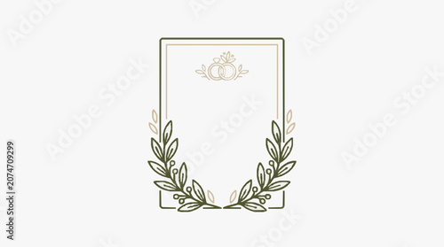 Minimalist line drawing of two potted succulents.