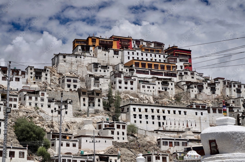 Obraz premium Thiksey Monastery in Ladakh- India
