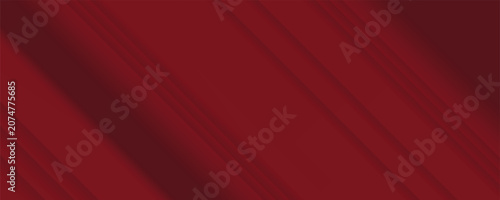 Abstract luxury dark red corporate background with dynamic geometric diagonal shapes and subtle gradient paper cut layers
