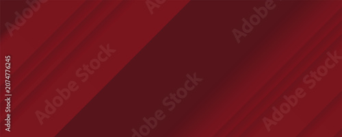 Abstract luxury dark red corporate background with dynamic geometric diagonal shapes and subtle gradient paper cut layers