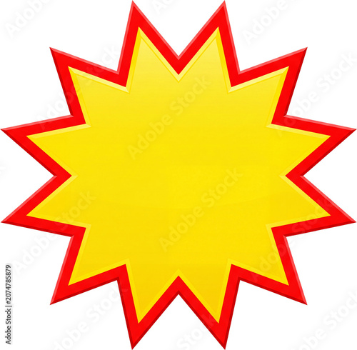 Retro Comic Pop Art Emphasis Stickers