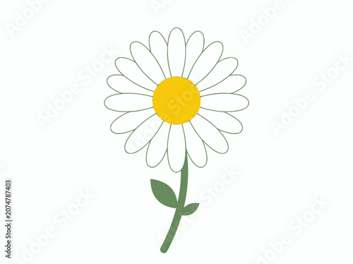 Simple Daisy Flower Icon