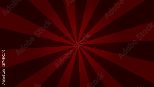 Radial Red Background with Lines Creating a Focal Point in an Abstract Design