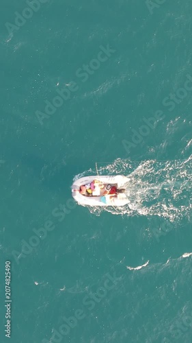 Speed ​​Boat at Sea
